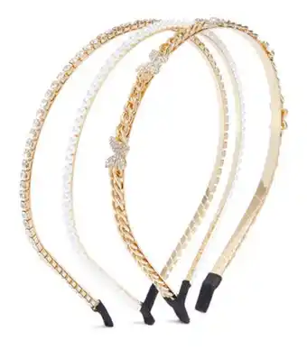 Aldo Set de 3 diademas mujer oferta