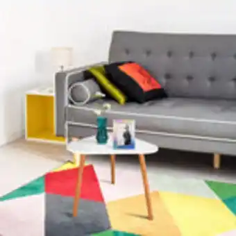 Waldos Mesa inkanto triangular blanca oferta
