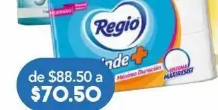 Farmacia San Pablo Regio rinde+ papel higiénico 12 piezas oferta