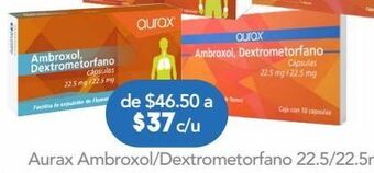 Ambroxol 22.5 mg dextrometorfano 22.5 mg