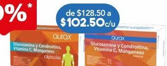 Farmacia San Pablo Sulfato de glucosamina 0.25 mg sulfato de condroitina 200.0 mg ácido ascórbico 30.0 mg oferta