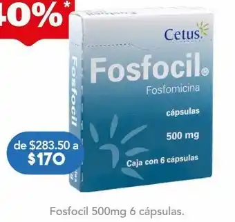 Farmacia San Pablo Fosfocil 6 cápsulas caja oferta