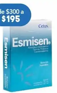 Esmisen inyección 1 solución ampolleta