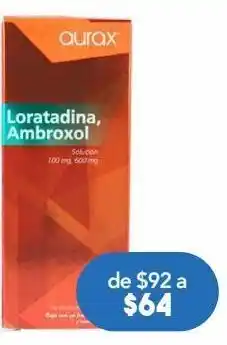Farmacia San Pablo Loratadina 100 mg ambroxol 600 mg oferta