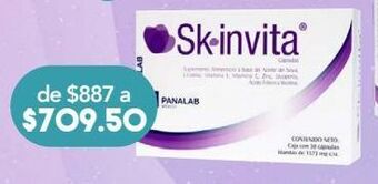 Farmacia San Pablo Sk-invita suplemento alimenticio antiedad 30 cápsulas oferta