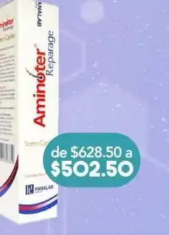 Farmacia San Pablo Aminoter reparage suero capilar reparador de puntas 50 ml líquido oferta