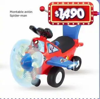 Montable avión spider man