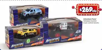 Bodega Aurrerá Adventure force variedad monster truck control remoto oferta