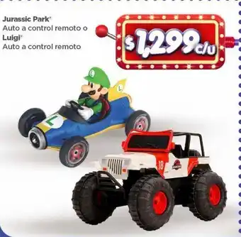 Bodega Aurrerá Jurassic park auto a control remoto oferta