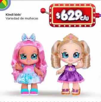 Bodega Aurrerá Kindi kids variedad de muñecas oferta