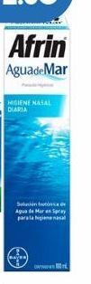 Afrin agua de mar adulto higiene nasal diaria