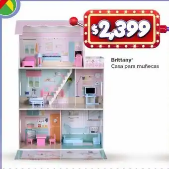 Bodega Aurrerá Brittany casa para muñecas oferta