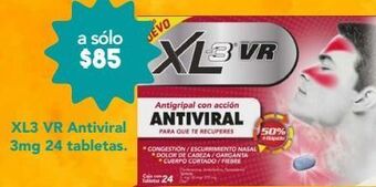Farmacia San Pablo Xl-3 vr antigripal con acción antiviral oferta