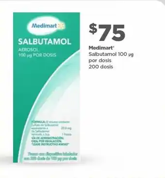 Bodega Aurrerá Salbutamol oferta