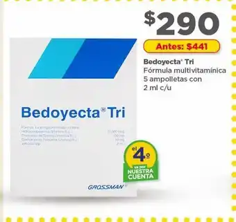Bedoyecta tri 5 ampolletas 2ml