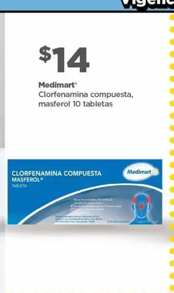 Clorfenamina compuesta 10 tabs