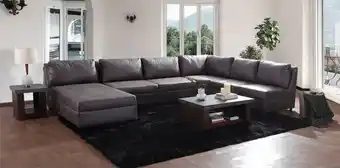 Muebles Dico Sala gea montana con sillón largo gris oferta