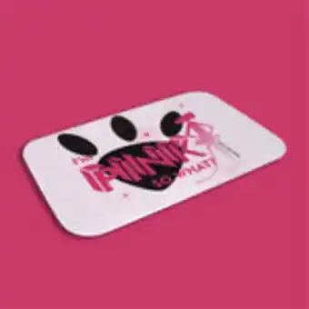 Tapete de pantera rosa 32 x 55 cm