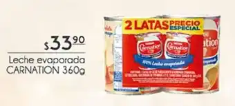 Leche Evaporada Carnation 360g
