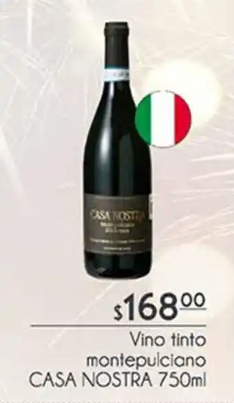 Vino Tinto Montepulciano Casa Nostra 750ml