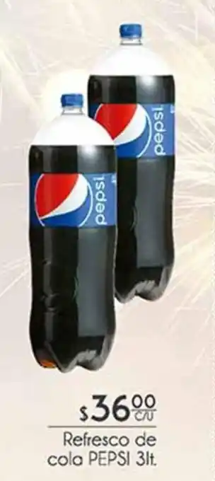 Refresco de Cola Pepsi 3lt