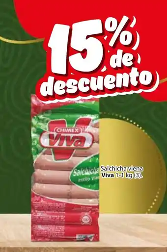 Zorro Salchicha Viena Viva 1-1kg (3) oferta