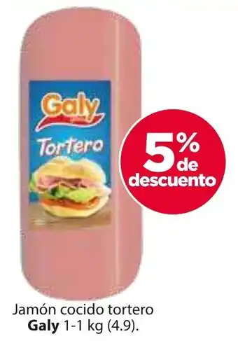 Zorro Jamón Cocido Tortero Galy 1-1kg (4.9) oferta