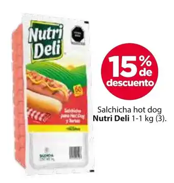 Zorro Salchicha Hot Dog Nutri Deli 1-1kg (3) oferta