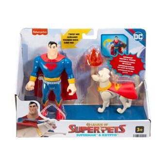 Juguetibici Dc league of superpets - superman & krypto hgl02 oferta