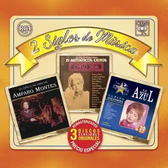 Cd3 chelo silva, amparo montes, lupita palomera - 2 siglos de música