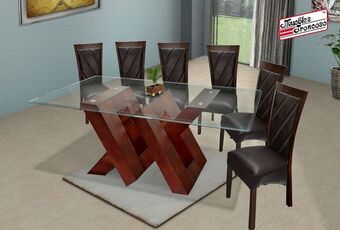 Antecomedor eliana nogal - sillas continental tab.