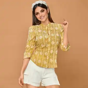 Cklass 977-16 camisa mostaza oferta