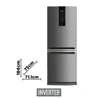 Refrigerador bottom 17 pies whirpool