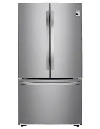 Refrigerador french door lg 29 pies tecnología inverter y tecnología no frost gm29bip
