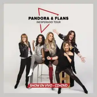Inesperado tour (show en vivo) (2 cd's + dvd) - (cd) - pandora / flans