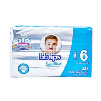Farmacias YZA Pañales bb tips talla 6 40 unidades oferta