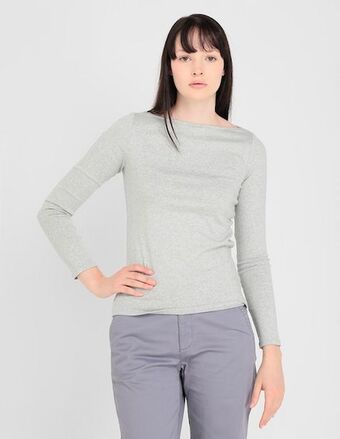 GAP Playera cuello redondo para mujer oferta
