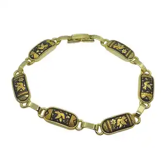 Sanborns Pulsera damasquinado 6 barras oferta