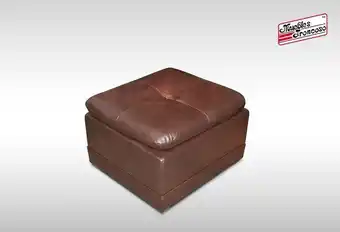 Muebles Troncoso Taburete cincinnati piel tabaco oferta