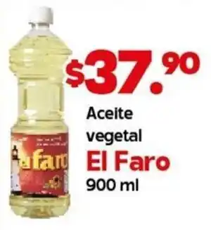 Aceite Vegetal El Faro 900ml