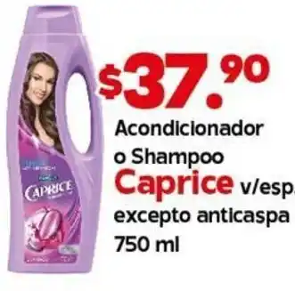 Aconditioneador o Shampoo Caprice v/esp Excepto Anticaspa 750ml