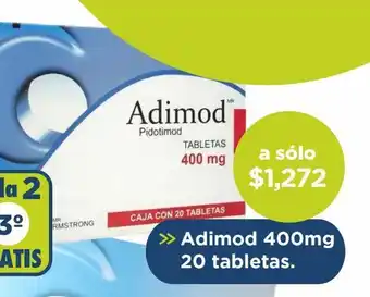 Farmacia San Pablo Adimod 400mg 20 tabletas oferta