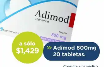 Farmacia San Pablo Adimod 800mg 20 tabletas oferta