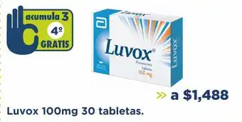 Farmacia San Pablo Luvox 100mg 30 tabletas oferta