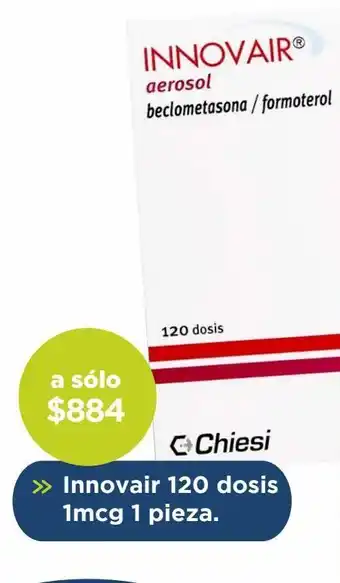 Farmacia San Pablo Innovair 120 dosis 1mcg 1 pieza oferta