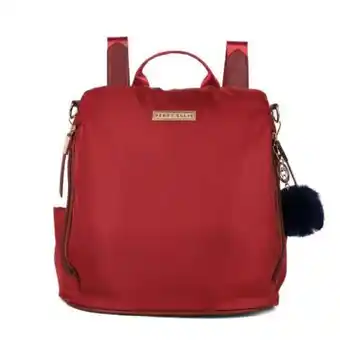 Sam's Club Bolsa backpack perry ellis roja oferta