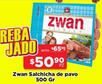 Zwan Salchicha de Pavo 500g