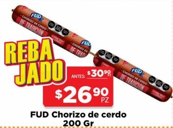 HEB Fud Chorizo de Cerdo 200g oferta