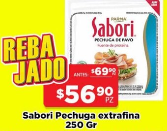 HEB Sabori Pechuga Extrafina 250g oferta