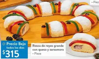 Walmart Rosca de Reyes Grande con Queso y Zarzamora oferta